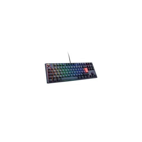 Ducky One 3 Cosmic Blue TKL Gaming Tastatur, RGB LED - MX-Ergo-Clear