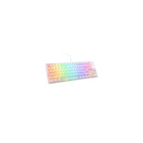 Ducky One 3 Aura White TKL Gaming Tastatur, RGB LED - Kailh Jellyfish Y