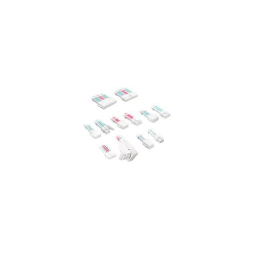 Kolink Core Pro Braided Cable Extension Kit 12V-2x6 Type 1 - Brilliant White/Neon Blue/Pure Pink