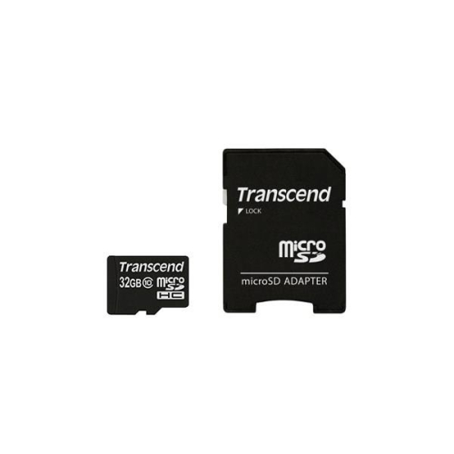 SD microSD Card 32GB Transcend SDHC Class10 w/adapter-23349040