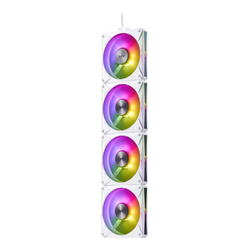Wentylator XPG HURRICANE MAG 120 (120mm ARGB PWM Fan 4 szt.) WH sprzedaż detaliczna