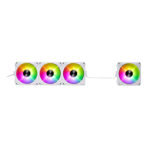 Wentylator XPG HURRICANE MAG 120 (120mm ARGB PWM Fan 4 szt.) WH sprzedaż detaliczna-23381530