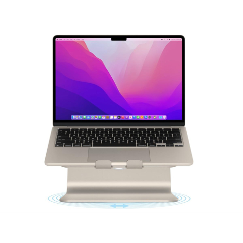 Rain Design MSTAND360 LAPTOP STAND WITH 360 Podstawka na notebooka Złoto 38,1 cm (15