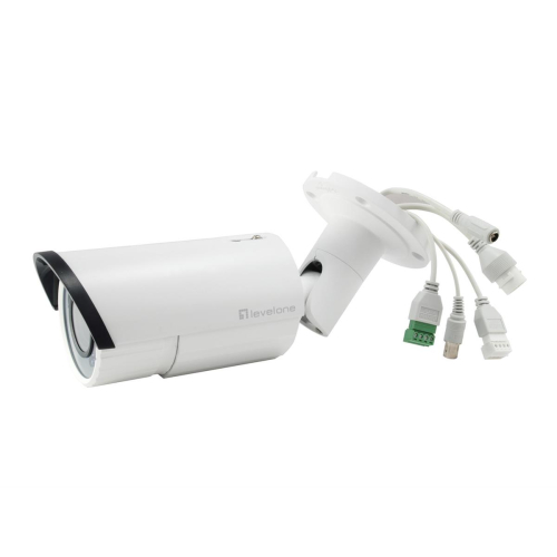 LevelOne IPCam Bullet Fix Out Kamera 2MP / H.264 / IR / 5W / PoE / IP66-23382413