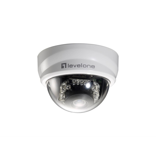 LevelOne FCS-3101 - Sieciowa kamera bezpieczeństwa - Pan/Tilt - Kolor (dzień i noc) - 2 MP - 1920 x 1080 - Stała ogniskowa - Audio - LAN 10/100 - MPEG