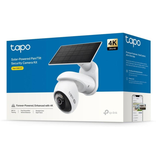TP-Link Tapo C660 KIT Tubowa Kamera bezpieczeństwa IP Zewnętrzna 3840 x 2160 px Sufit / Ściana-23382688