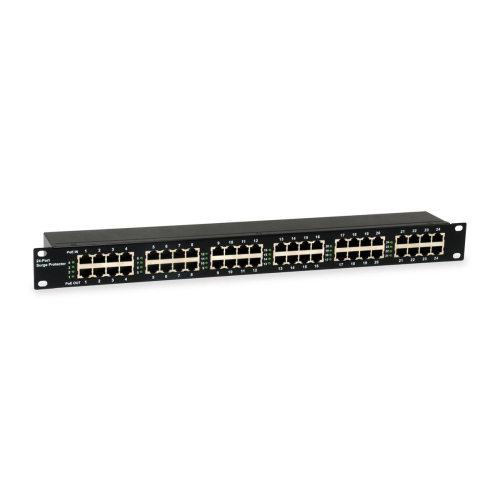 LevelOne ESP-2400 ochrona przeciwprzepięciowa Czarny 0 x gniazdo sieciowe 58 V