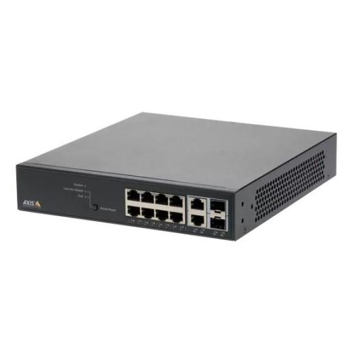 Axis 01191-002 przełącznik sieciowy Zarządzany Gigabit Ethernet (10/100/1000) Obsługa PoE Czarny