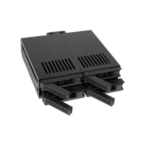 Stacja dokująca Icy Dock MB324SP-B, 0 TB, Serial ATA, Serial ATA II, Serial ATA III, Serial Attached SCSI (SAS), 440 g,