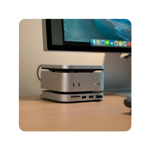 Satechi USB4 Slim NVMe SSD Enclosure - adapter dysku NVMe M.2 SSD (silver)-23383926
