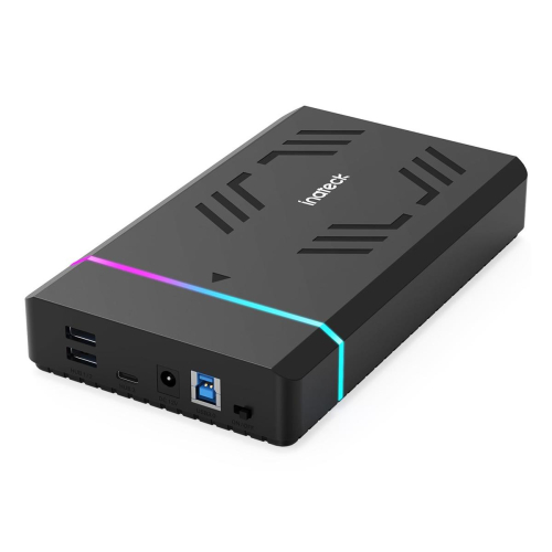 Inateck FE3003 Obudowa HDD/SSD Czarny 2.5/3.5"