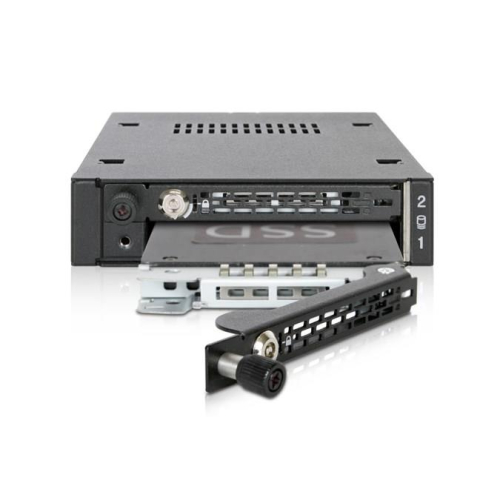 Icy Dock MB492TKL-B panel drive bay 2.5