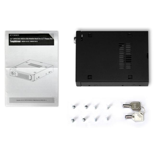 Icy Dock MB991SK-B panel drive bay Czarny-23383976