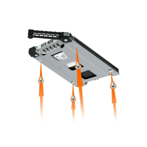 Icy Dock MB998TP-B panel drive bay Taca napędu pamięci masowej Srebrny-23384023