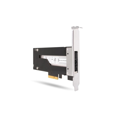 Kontroler pamięci masowej ICY Dock ToughArmor MB840M2P-B - Karta M.2 NVMe - PCIe 3.0 x4 - 1 nadajnik/kanał - Srebrny-2