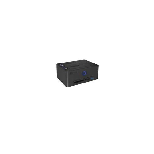 ICY BOX IB-1233CL-CR USB 3.2 Gen 1 (3.1 Gen 1) Type-A Czarny