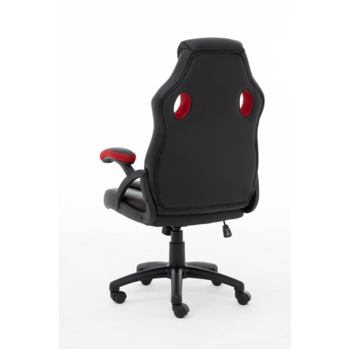 Raptor Gaming 437764 fotel do gry Fotel dla gracza Obite siedzisko Czarny, Czerwony-23385570