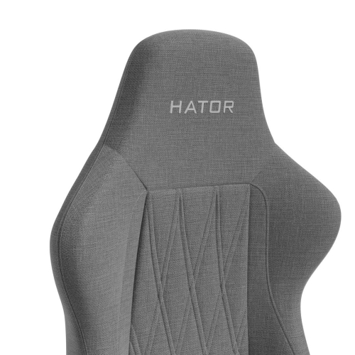 HATOR Darkside 3M Fabric Uniwersalny fotel dla gracza Szary-23385596