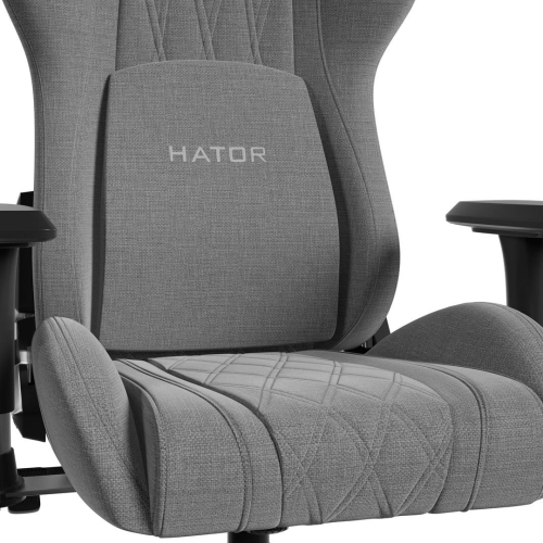 HATOR Darkside 3M Fabric Uniwersalny fotel dla gracza Szary-23385597