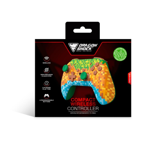 Dragonshock PopTop Cube Wielobarwny Bluetooth Gamepad Analogowa/Cyfrowa Nintendo Switch-23385816