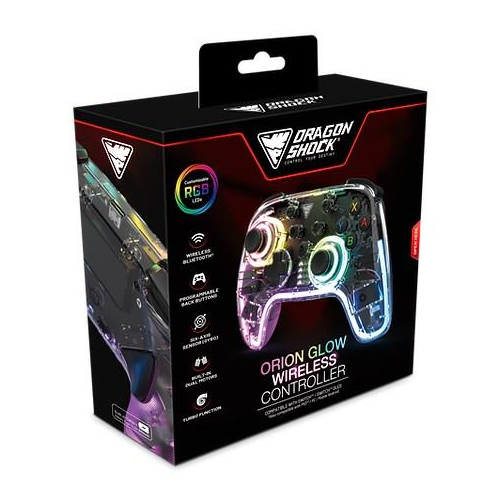 Dragonshock Orion Glow Czarny Bluetooth Gamepad Analogowa/Cyfrowa Nintendo Switch-23385840