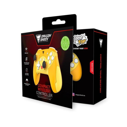 Dragonshock PopTop Compact Pomarańczowy, Czerwony, Żółty Bluetooth Gamepad Nintendo Switch-23385854