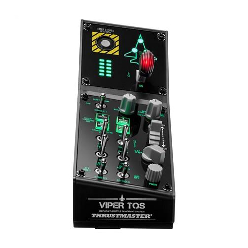 Thrustmaster VIPER Panel Czarny USB Joystick + dźwignia sterowania silnikiem PC