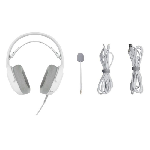 GAMIAC HS71 Zestaw słuchawkowy Przewodowa Opaska na głowę Gaming USB Type-C Biały-23386024