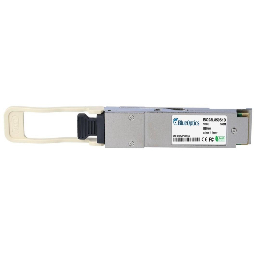 BlueOptics MMA1B00-C100-NV-BO moduł przekaźników sieciowych Swiatłowód QSFP28-23389244