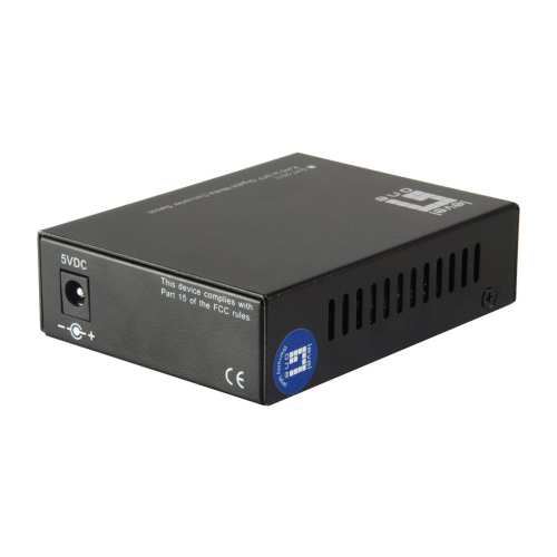 LevelOne GVT-2011 - Media konwerter - GigE - 10Base-T, 100Base-TX, 1000Base-T, 1000Base-X - RJ-45 / SFP (mini-GBIC)-2338