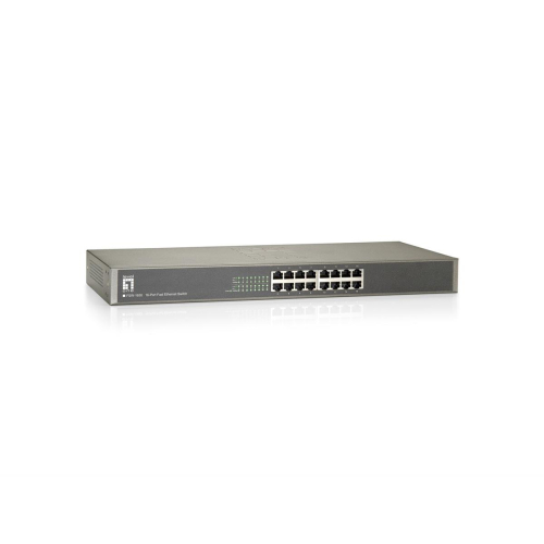 LevelOne FSW-1650 przełącznik sieciowy Nie zarządzany Fast Ethernet (10/100) Szary