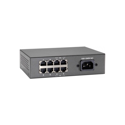 Przełącznik LevelOne FE PoE+ 8-portowy 65W 100Mbps-23390128