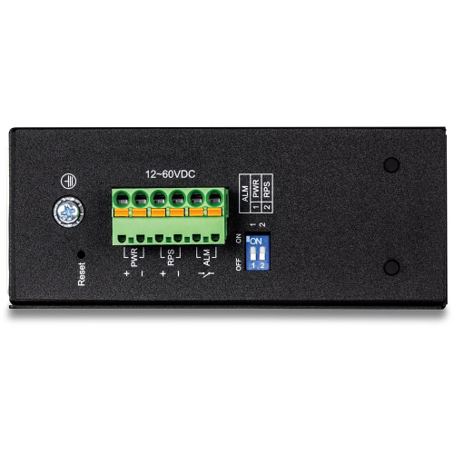 TRENDnet TI-G160I - switch - zarządzany - 16 x 10/100/1000 - możliwość montażu na szynie DIN - DC-23390589
