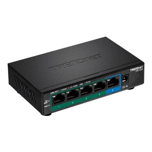 TRENDnet Switch 5 Port Gbit PoE+ 32W Metall
