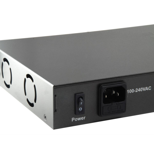 Przełącznik LevelOne FE PoE+ 26-portowy 19