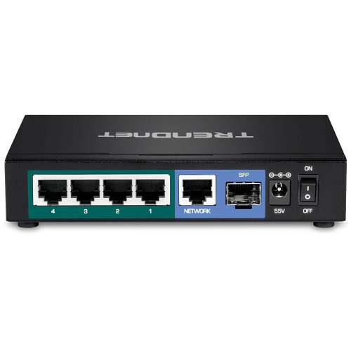 TRENDnet Switch 6 Port Gbit PoE+ 65W Metall-23390813