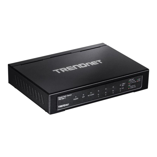 TRENDnet Switch 6 Port Gbit PoE+ 65W Metall