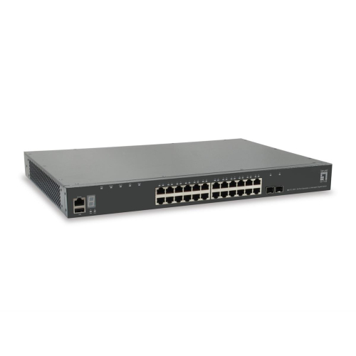 Przełącznik zarządzalny LevelOne KILBY GB/L3 28-portowy 19" 10 Gb/s