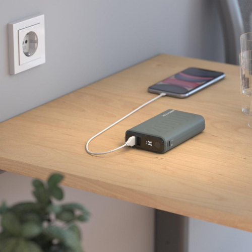 RealPower 333646 bank mocy 20000 mAh Zielony-23394564