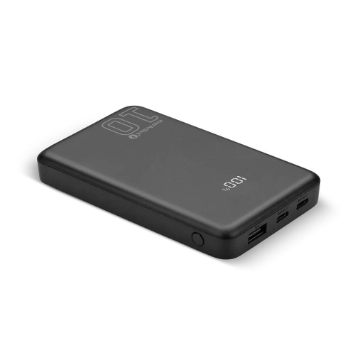 EVERACTIVE POWERBANK 10 000MAH, 1X USB, 2X USB-C, 20W, QC4+, WYŚWIETLACZ LCD, CZARNY EB-11QB-23394731