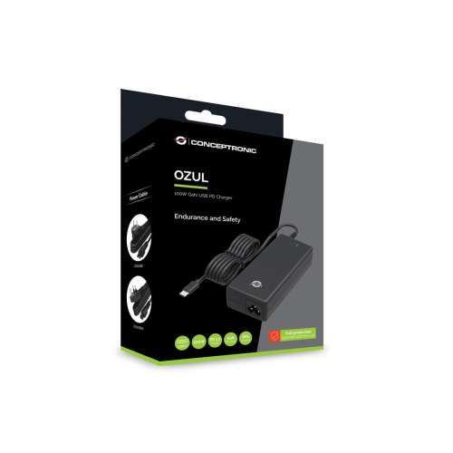 Conceptronic OZUL03BE adapter zasilający/ inwentor Wewnętrzna 100 W Czarny-23394854