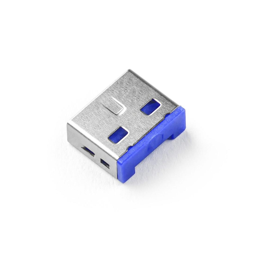 Smartkeeper UL03P2DB bloker portów Blokada portu USB Typu-A Niebieski Plastik 100 szt.