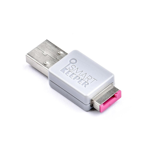Smartkeeper OM03PK bloker portów Blokada portu MicroSD card, USB Typu-A Różowy 1 szt.