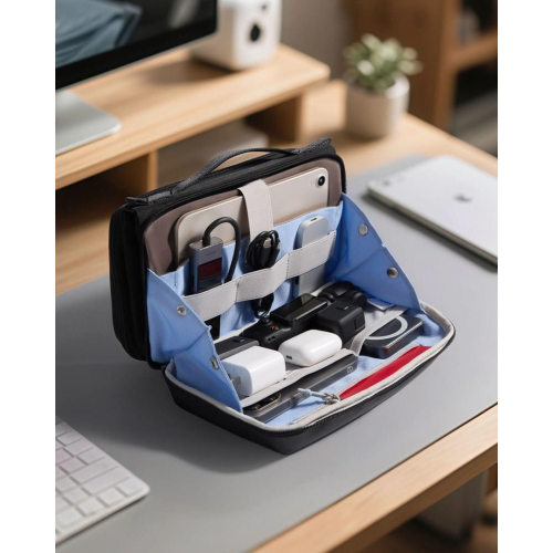 Inateck ABM34 organizer Poliester Czarny-23397107
