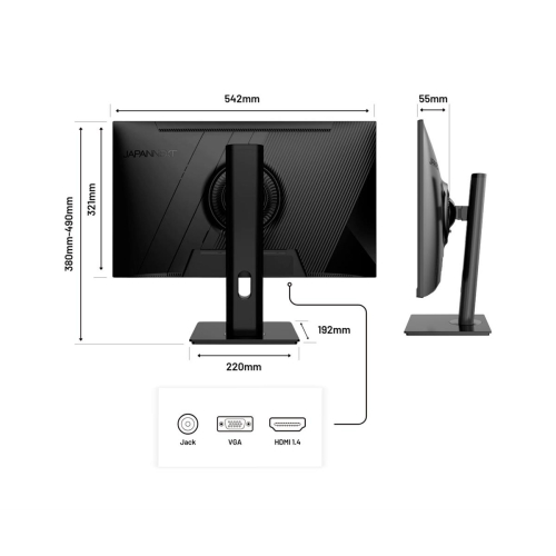 Monitor japoński 60,5 CM JN-IPS2382FHDR-HSP 16:9 HDMI/VGA FHD-23399268