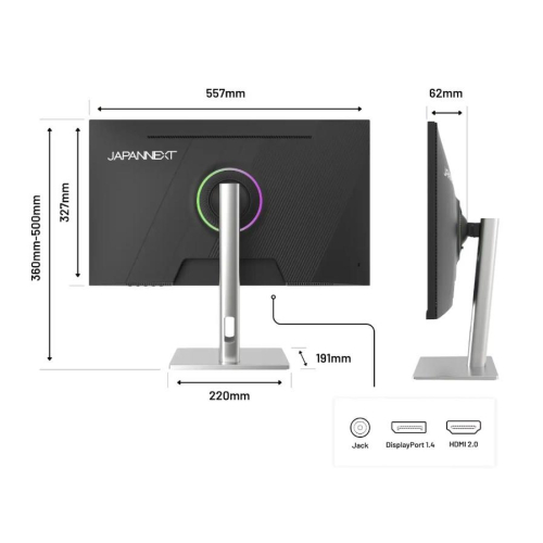 Monitor JAPANNEXT 62,2 cm JN-IPS245G320F-HSP 16:9 HDMI/DP FHD-23399376