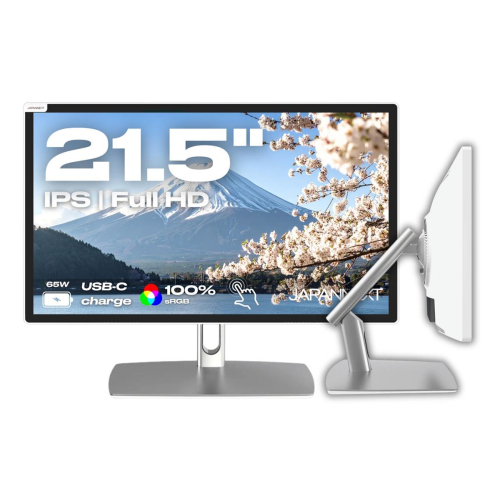 Monitor JAPANNEXT 54,6cm JN-IPS2152FHDR-C65W-FLD-T HDMI/DP Touch FHD-23399525