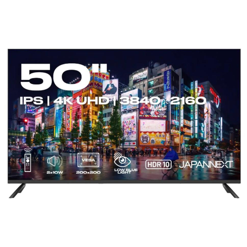 Monitor JAPANNEXT 127,0cm JN-IPS500UHD60F 16:9 3x HDMI UHD-23399634