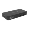 Stacja dokująca Conceptronic 17-1 USB-C->HDMI DP 4K/60Hz GbE USB-C bk