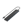 Conceptronic HUBBIES19BP huby i koncentratory USB 3.2 Gen 1 (3.1 Gen 1) Type-A 5000 Mbit/s Czarny